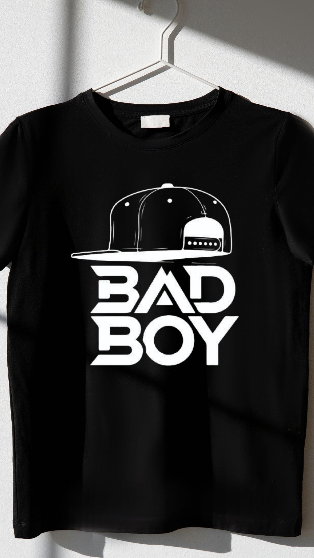 Bad Boys Typography Unisex T-Shirt – Bold Streetwear Graphic Tee